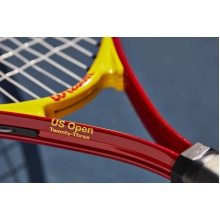 Wilson Kinder-Tennisschläger US Open 23in (7-10 Jahre) rot - besaitet -